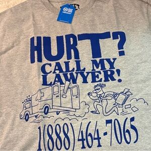 MARKET T-Shirt with Blue Print